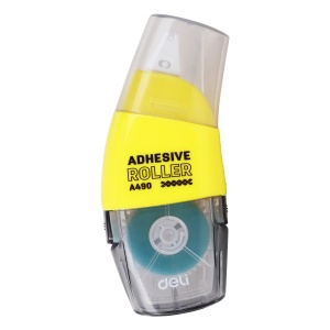 Roller adeziv permanent, 6mm x 8m, DELI