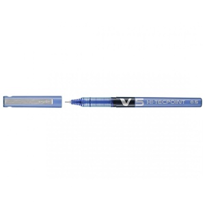 Roller cu cerneala, 0.5 mm, albastru, PILOT V5 HI-TECPOINT