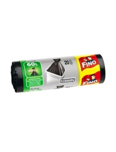 Saci menajeri FINO, 60 L, 20 buc/rola - Img 2