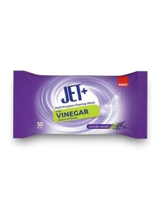 Servetele umede universale SANO Jet cu otet, 50 buc/pachet