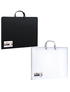 Servieta pictura, format A3, cu maner, alb, DELI 72706 - Img 2
