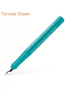 Set cadou stilou, turcoaz, FABER-CASTELL Sparkle - Img 3