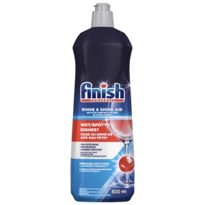 Solutie de clatire pentru masina de spalat vase Finish, 800 ml