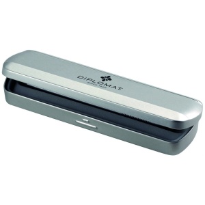 Stilou DIPLOMAT Traveller Stainless Steel Gold - Img 2