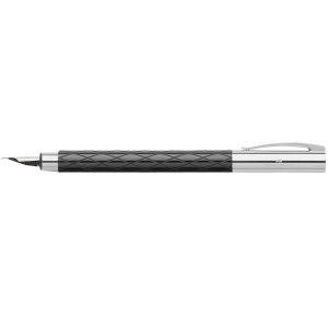 Stilou FABER-CASTELL Ambition RHOMBUS F - Negru