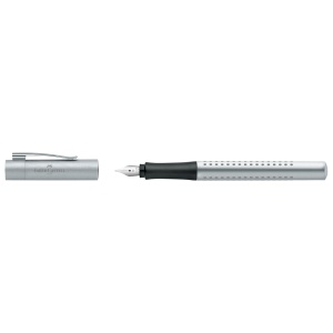 Stilou FABER-CASTELL Grip 2011 M, argintiu - Img 2