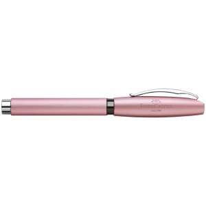 Stilou, penita medie, corp aluminiu, roz, Essentio FABER-CASTELL - Img 3
