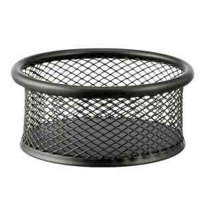 Suport agrafe, metal, negru, MESH
