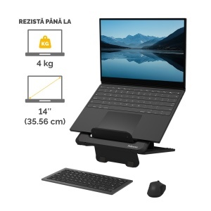 Suport ergonomic pentru laptop, negru, Breyta FELLOWES - Img 3