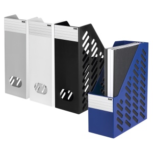 Suport vertical pentru cataloage, A4, negru, HAN Klassik XXL - Img 3