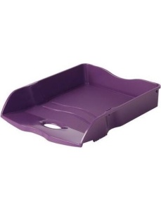 Tavita birou A4, plastic, mov, HAN Loop Colours