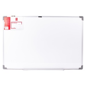 Whiteboard magnetic 60x90 cm, rama aluminiu, DELI