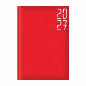 Agenda A5, datata, rosu, ARTIBEST