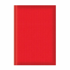 Agenda A5, nedatata, coperta rosu