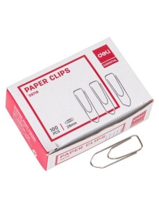 Agrafe birou, 28 mm, 100 buc/cutie, DELI