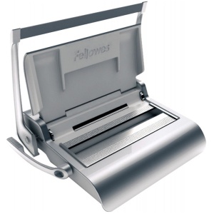 Aparat de indosariat manual, inele metal, max. 130 coli, FELLOWES Quasar Wire