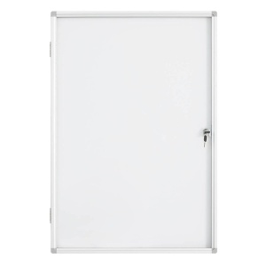 Avizier magnetic de interior, 12 x A4, cu cheie - Img 2