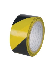Banda adeziva pentru semnalizare 48mm x 20 m Q-CONNECT Safety Warning