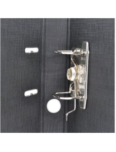Biblioraft A4 plastifiat interior-exterior, 5 cm, negru, OPTIMA - Img 2