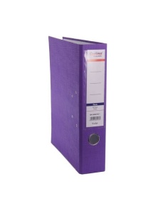 Biblioraft A4 plastifiat PP, 7.5 cm, violet, OPTIMA Classic