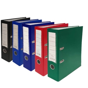 Biblioraft A4 plastifiat PP, 7.5 cm