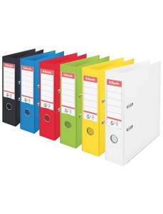 Biblioraft A4 plastifiat PP/PP, 7.5 cm, albastru, ESSELTE NO. 1 Power - Img 4