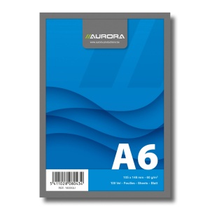 Blocnotes A6, 100 file, velin, AURORA Office