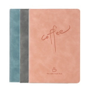 Caiet A5, 144 file, coperta imitatie piele, dictando, DELI
