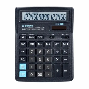Calculator de birou cu 16 digiti DONAU Tech