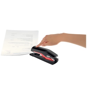 Capsator de birou, 60 coli, metal, negru, Rapid Omnipress SO60 - Img 2
