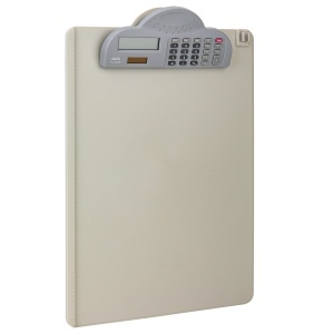 Clipboard simplu A4 portrait si calculator DELI - Img 2