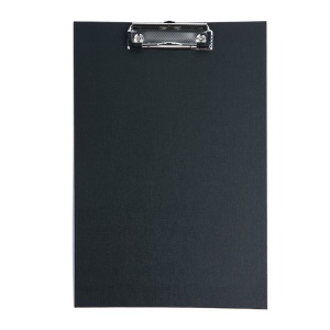 Clipboard simplu plastifiat A4, negru, D.RECT