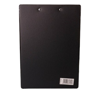 Clipboard simplu plastifiat, A4, negru, OPTIMA - Img 3