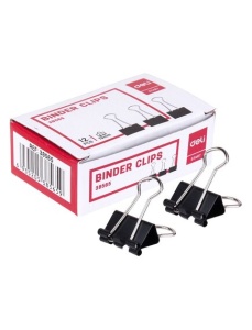 Clips 19 mm, 12 buc/cutie, DELI