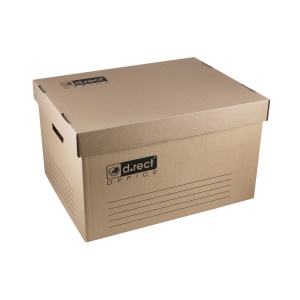 Container arhivare, cu capac, kraft, D.RECT - Img 2
