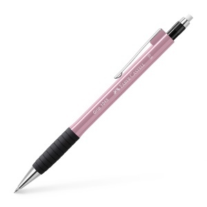 Creion mecanic, varf 0.5 mm, corp plastic, roz, Grip 1345 FABER-CASTELL - Img 2