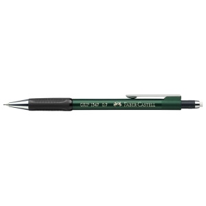Creion mecanic, varf 0.7 mm, corp plastic, verde, Grip 1347 FABER-CASTELL - Img 2