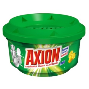 Detergent de vase pasta AXION Lemon, 225 g