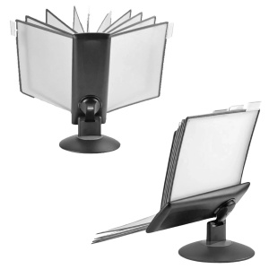 Display birou rotativ cu 10 buzunare A4, AIDATA Motion - Img 1
