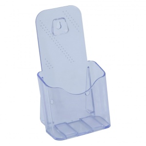 Display plastic pentru pliante, 1x1/3 A4, transparent, KEJEA