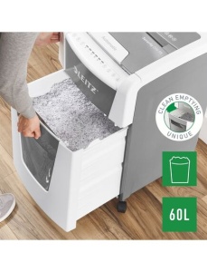 Distrugator documente automat, micro cross-cut LEITZ IQ Autofeed Office 300 - Img 6