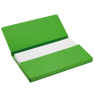 Dosar carton color cu alonja arhivare, verde, JALEMA Secolor