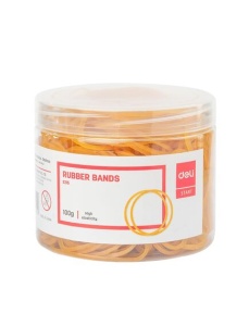 Elastice pentru bani, 100 g/cutie, DELI