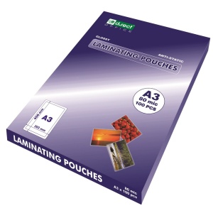 Folie laminare A3, 80 microni, 100 buc/top, D.RECT