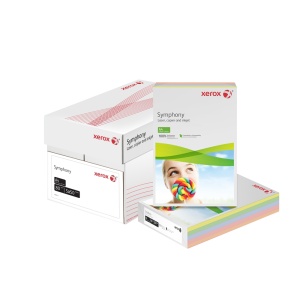 Hartie colorata A4 asortata XEROX Symphony pastel, 80 g/mp, 250 coli/top - Img 2