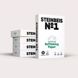 Hartie reciclata STEINBEIS Classic White A3, 80 g/mp, 500 coli/top - Img 2