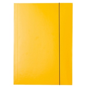 Mapa de carton, cu elastic, A4, galben, ESSELTE Economy
