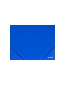 Mapa documente plastic, cu elastic, A4, diverse culori, NOKI - Img 1