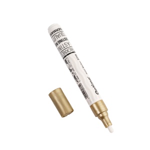 Marker cu vopsea, varf rotund 4.5mm, auriu, Optima 3710