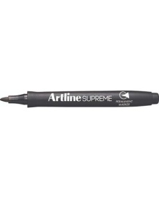 Marker permanent, varf 1.0 mm, negru, ARTLINE Supreme - Img 2